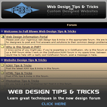 Web Design Tips & Tricks